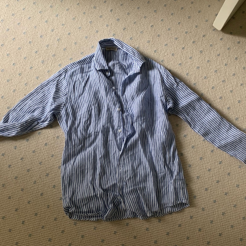 MENS SORRENTO LINEN SHIRT